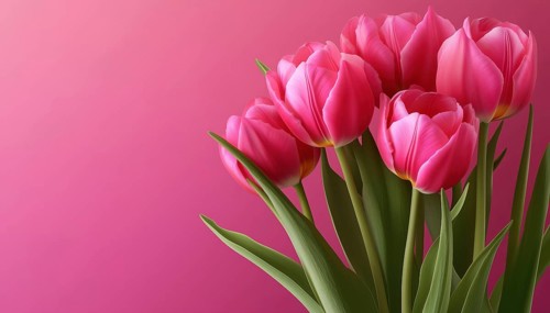 Realistic Tulips For Women'S Day: Celebrate The 8 March Holiday With Stunning Graphics For Posters,