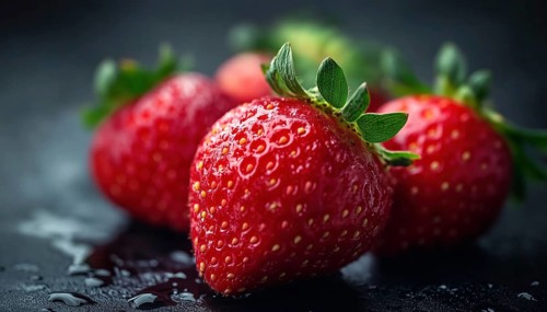 Delicious And Juicy Strawberries Bursting With Flavor And Loaded With Natural Sweetness, Perfect