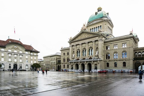 Parliament building, Federal Palace, Old Town, Bern, Canton of Bern, Switzerland