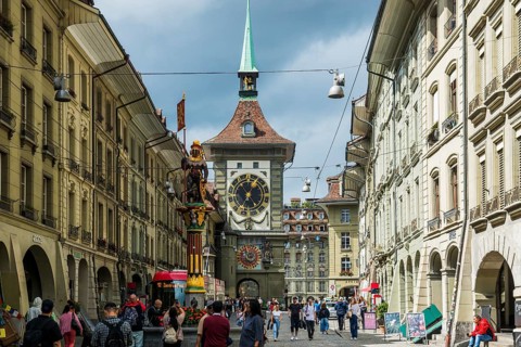 Zytgloggeturm, Old Town, Bern, Canton of Bern, Switzerland