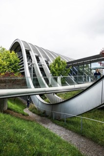 Museum, Paul Klee Centre, architect Renzo Piano, Bern, Canton of Bern, Switzerland