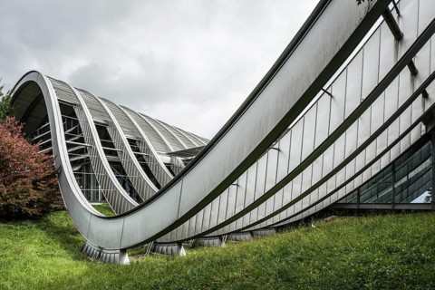 Museum, Paul Klee Centre, architect Renzo Piano, Bern, Canton of Bern, Switzerland
