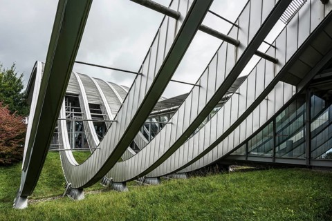 Museum, Paul Klee Centre, architect Renzo Piano, Bern, Canton of Bern, Switzerland