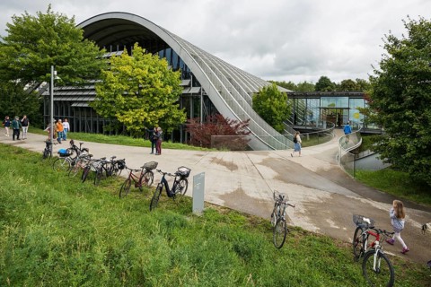 Museum, Paul Klee Centre, architect Renzo Piano, Bern, Canton of Bern, Switzerland