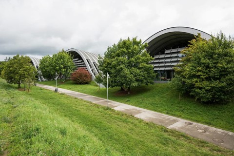 Museum, Paul Klee Centre, architect Renzo Piano, Bern, Canton of Bern, Switzerland