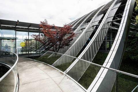 Museum, Paul Klee Centre, architect Renzo Piano, Bern, Canton of Bern, Switzerland