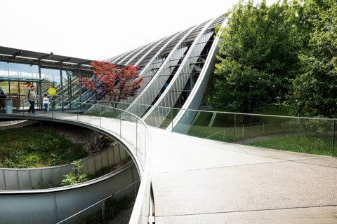 Museum, Paul Klee Centre, architect Renzo Piano, Bern, Canton of Bern, Switzerland