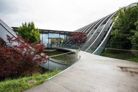 Museum, Paul Klee Centre, architect Renzo Piano, Bern, Canton of Bern, Switzerland