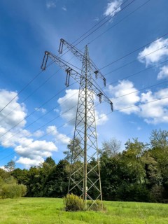 Large tall overhead line mast High-voltage mast Electricity mast Support mast Suspension of