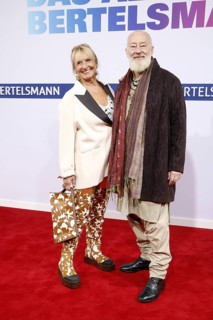 Diana Körner and Ronald Renner arriving at the Bertelsmann Summer Party 2025 at the Bertelsmann