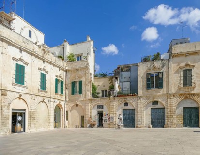 Impression of Lecce, a city in Apulia, Italy