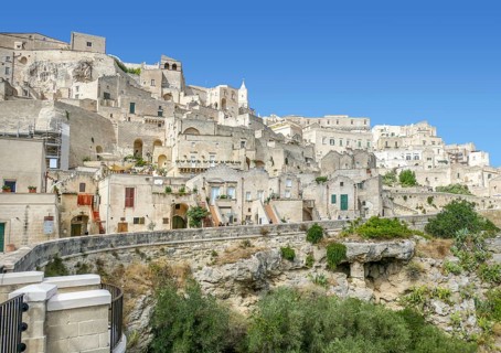 Impression around Matera in the region of Basilicata in Southern Italy
