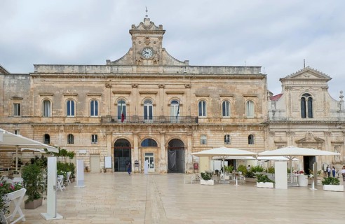 Impression of Ostuni, a city in Apulia, Italy