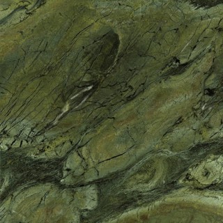 Full frame closeup shot showing a green marbled stone surface