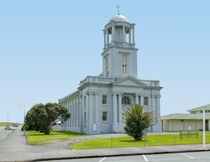St Marys Catholic Church in Hokitika in New Zealand