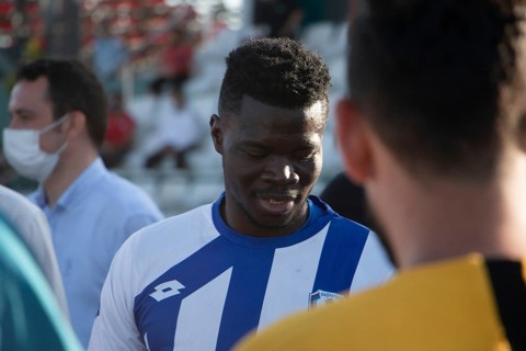 Football for the disabled amputees. The final match of amputee football between Sahinbey Belediye