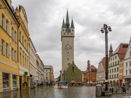 Impression of Straubing in the Bavarian Forest in southern Germany