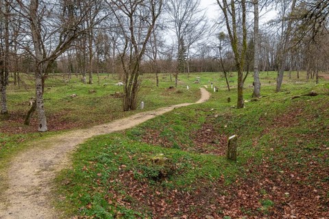 Scenery around Fleury-devant-Douaumont, a commune in the Meuse department in Grand Est in