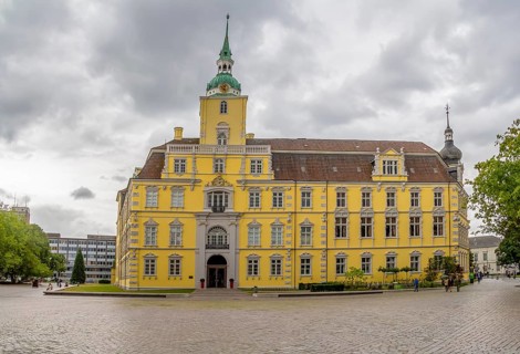 Oldenburg palace in Oldenburg, a independent city in Lower Saxony, Germany