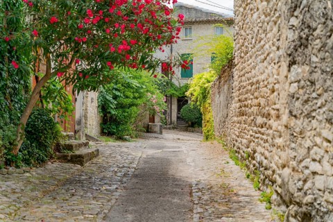 Impression of Vaison-la-Romaine, a town in the Vaucluse department in the Provence region in