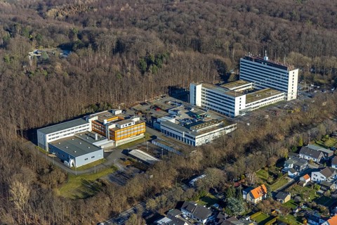Aerial photograph, Information and Technology North Rhine-Westphalia - Hagen branch, Hagen district