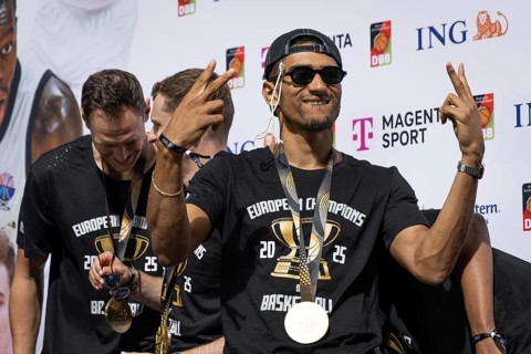 After winning the European Basketball Championship on 14 September 2025 in Riga Latvia with an