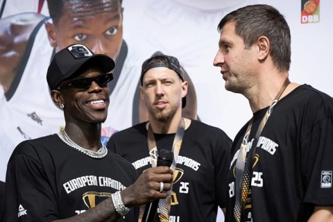 After winning the European Basketball Championship on 14 September 2025 in Riga Latvia with an