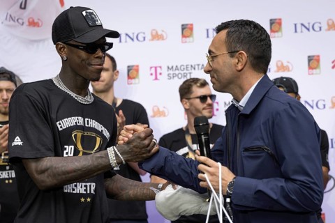 After winning the European Basketball Championship on 14 September 2025 in Riga Latvia with an