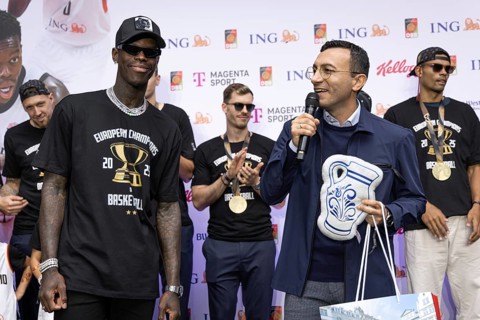 After winning the European Basketball Championship on 14 September 2025 in Riga Latvia with an