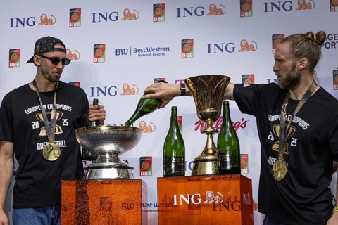 After winning the European Basketball Championship on 14 September 2025 in Riga Latvia with an