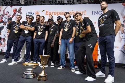 After winning the European Basketball Championship on 14 September 2025 in Riga Latvia with an