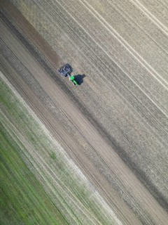 Field work, tractor, ploughing, cultivating, sowing peas, fertilising, agricultural work,