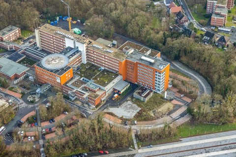 St. Barbara-Klinik Hamm-Heessen in Hamm, Ruhr area, North Rhine-Westphalia, Germany, DE, Europe,