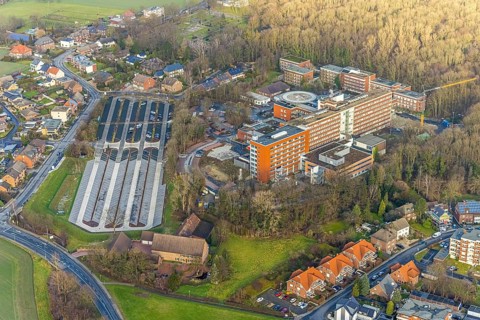 St. Barbara-Klinik Hamm-Heessen in Hamm, Ruhr area, North Rhine-Westphalia, Germany, DE, Europe,