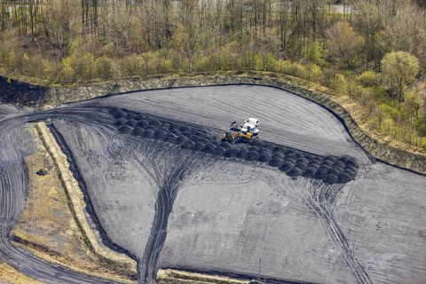Aerial view, CreativRevier, former Ost Heinrich Robert mine, Herringen, Hamm, Ruhr area, North