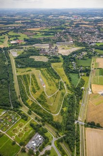 Aerial view, CreativRevier Heinrich Robert, former Ost Heinrich Robert mine, Kissinger Höhe 2 /