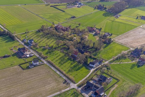 Aerial photograph, Otmar Alt Foundation, Uentrop, Hamm, Ruhr area, North Rhine-Westphalia, Germany,