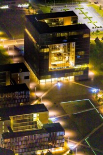 Aerial view, thyssenkrupp Quarter, Altendorf, Essen, Ruhr area, North Rhine-Westphalia, Germany,