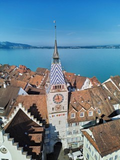 Zytturm, Old Town, Zug, Canton of Zug, Switzerland