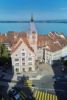 Zytturm, Old Town, Zug, Canton of Zug, Switzerland