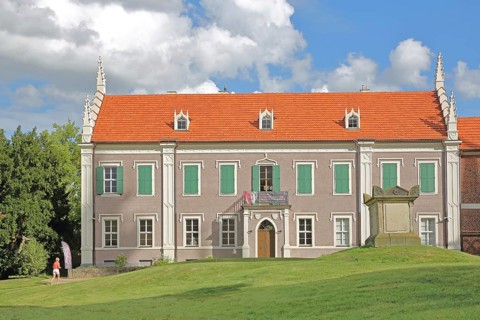 Grey House, House of the Princess, UNESCO, landscape park, Dessau-Wörlitz Garden Kingdom, Wörlitz,