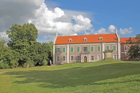 Grey House, House of the Princess, UNESCO, landscape park, Dessau-Wörlitz Garden Kingdom, Wörlitz,