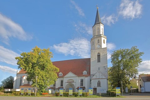 Romanesque St Nicolai Church, Coswig, Fläming, Saxony-Anhalt, Germany