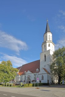 Romanesque St Nicolai Church, Coswig, Fläming, Saxony-Anhalt, Germany