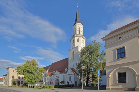 Romanesque St Nicolai Church, Coswig, Fläming, Saxony-Anhalt, Germany