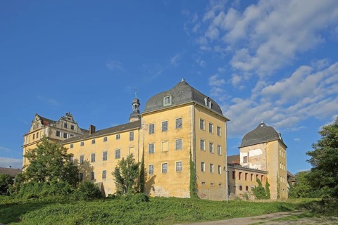 Castle, Coswig, Fläming, Saxony-Anhalt, Germany