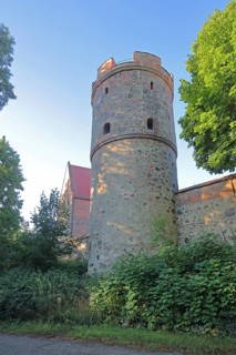 Copernicus Observatory and defence defence tower of the former town wall, Francisceum, Zerbst,