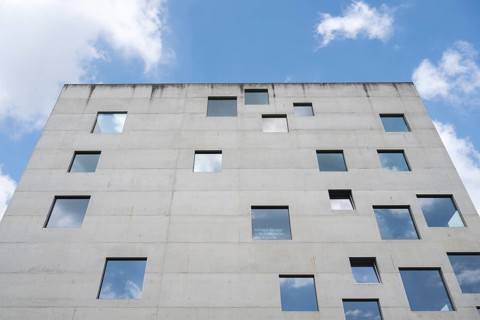 SANAA Building, Folkwang University of the Arts, Quadrat, Zeche Zollverein, Essen, Ruhr Area, North