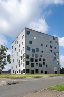 SANAA Building, Folkwang University of the Arts, Quadrat, Zeche Zollverein, Essen, Ruhr Area, North
