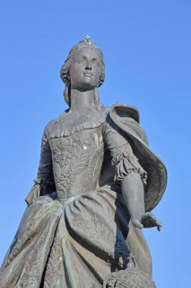 Monument to Russian Tsarina and Empress Catherine the Great by Michail Perejaslawez 2010,
